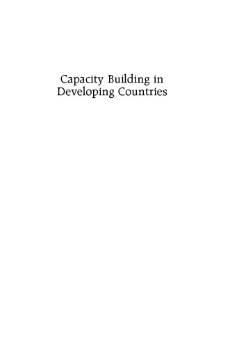 Capacity Building in Developing Countries