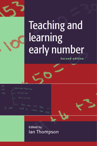 Teaching and Learning Early Number, Second Edition