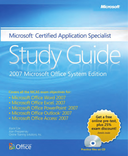 The Microsoft Certified Application Specialist Study Guide
