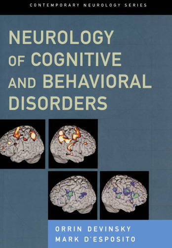 Neurology of Cognitive and Behavioral Disorders