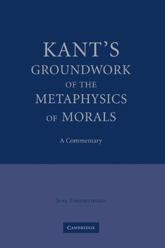 Kant's Groundwork of the Metaphysics of Morals: A Commentary