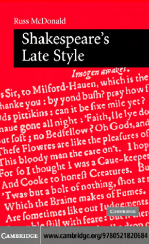 Shakespeare's Late Style