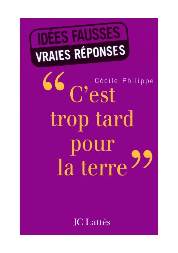 C'est trop tard pour la Terre