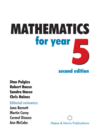 Mathematics for Year 5 (Middle Years Mathematics)
