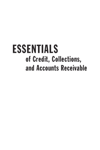 Essentials of Credit, Collections, and Accounts Receivable