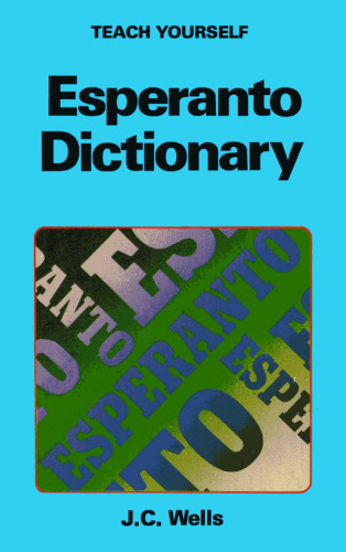 Esperanto Dictionary (Teach Yourself)