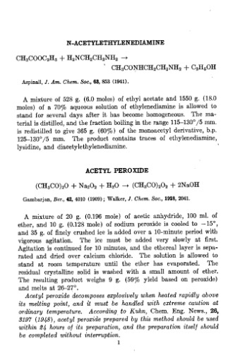 Preparation of Organic Intermediates