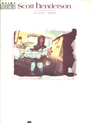 Scott Henderson Guitar Book