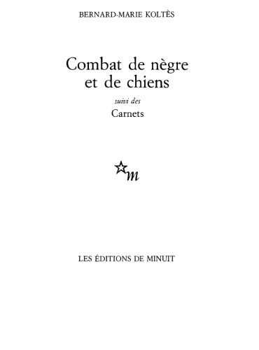 Combat de nègre et de chiens