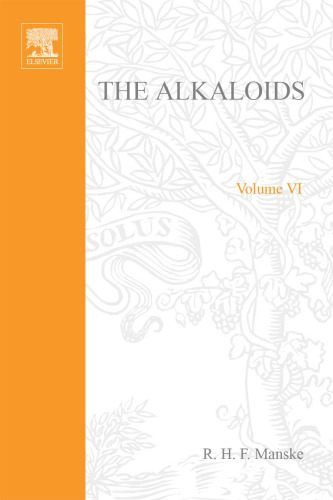 Alkaloids: Chemistry and Pharmacology, Volume 6