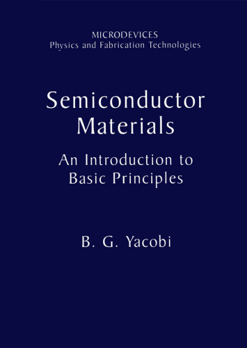 Semiconductor materials: an introduction to basic principles