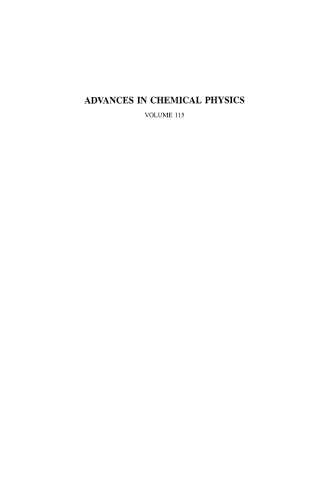 Advances in Chemical Physics, Vol. 115