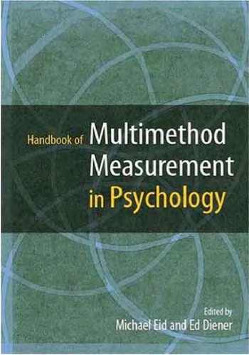 Handbook of Multimethod Measurement in Psychology