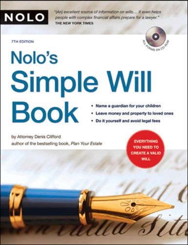 Nolo's Simple Will Book, 7th edition