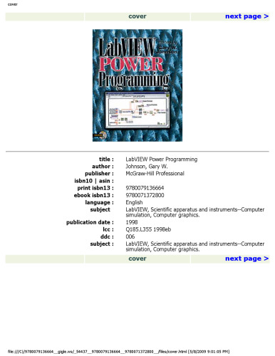 LabVIEW Power Programming