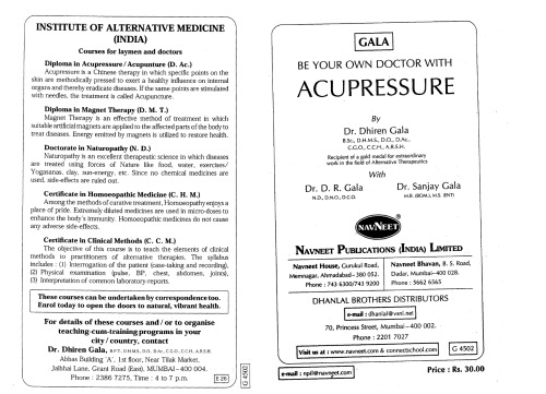 Be Your Own Doctor with Acupressure