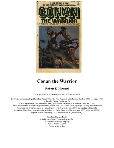 Conan the Warrior