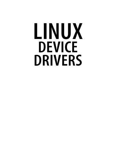 Linux Device Drivers, 3rd Edition