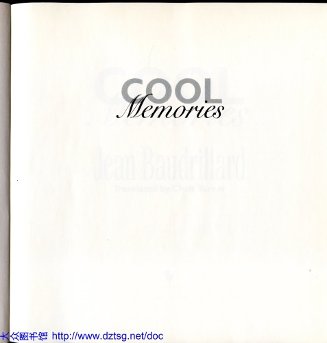 Cool Memories 1980-1985