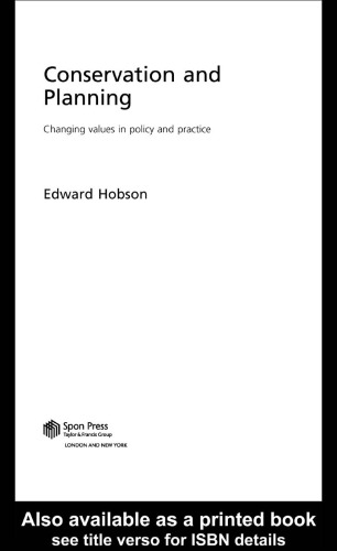 Conservation and Planning