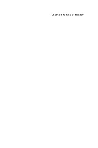 Chemical Testing of Textiles