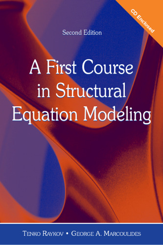 A First Course in Structural Equation Modeling, 2nd edition
