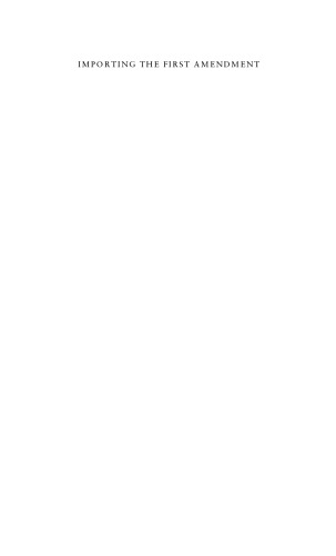 Importing the First Amendment