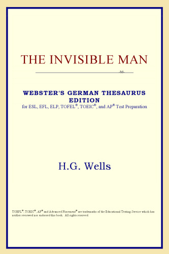 The Invisible Man (Webster's German Thesaurus Edition)