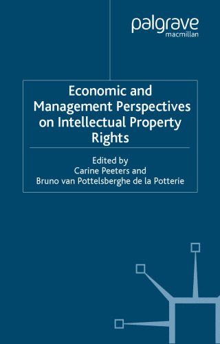 Economic and Management Perspectives on Intellectual Property Rights (Applied Econometrics Association)