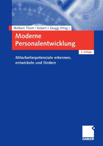 Moderne Personalentwicklung, 2. Auflage