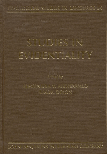 Studies in Evidentiality