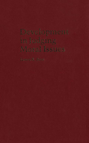 Development in Judging Moral Issues