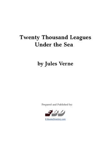 20,000 Leagues Under The Sea, Twenty Thousand Leagues Under the Sea