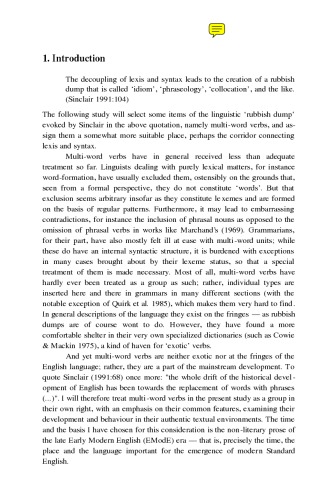 MULTI-WORD VERBS IN EARLY MODERN ENGLISH. A Corpus-based Study (Language and Computers 32) (Language & Computers)