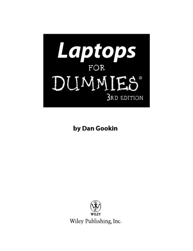 Laptops For Dummies, 3rd Edition