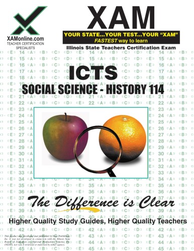 ICTS Social Science-History 114 Teacher Certification, 2nd Edition (XAM ICTS)