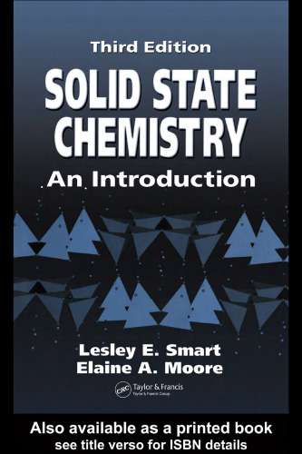 Solid State Chemistry: An Introduction, Third Edition