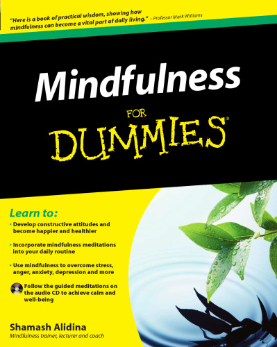 Mindfulness For Dummies (For Dummies (Psychology & Self Help))