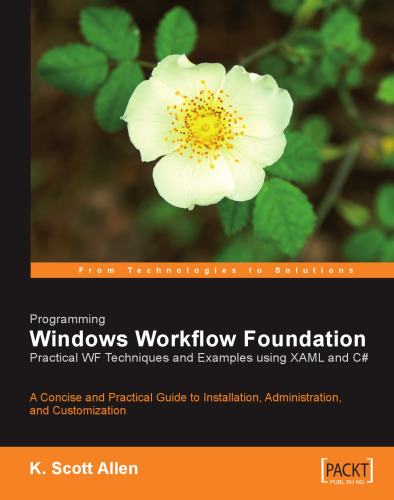 Programming Windows Workflow Foundation