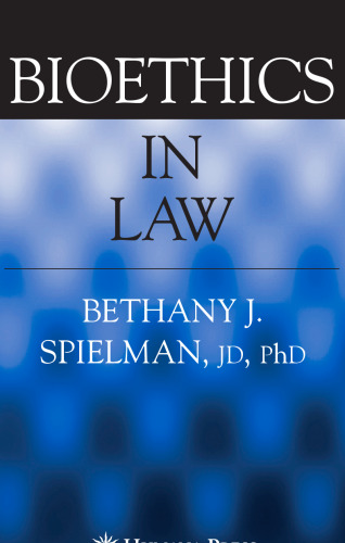 Bioethics in Law