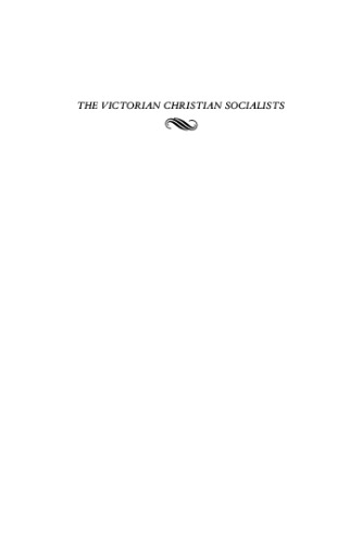 The Victorian Christian Socialists