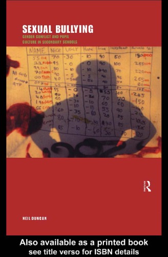 Sexual Bullying: Gender Conflict and Pupil Culture in Secondary Schools
