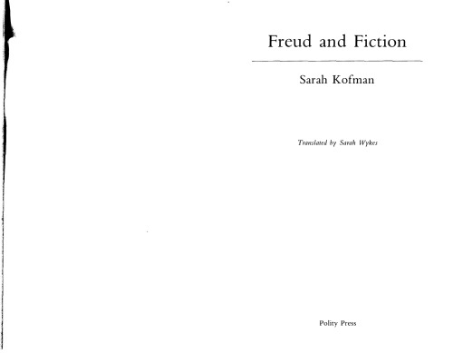 Freud and Fiction