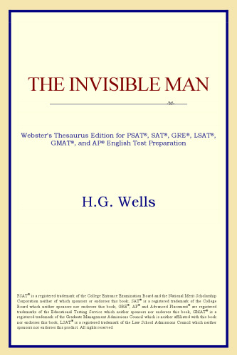 The Invisible Man (Webster's Thesaurus Edition)