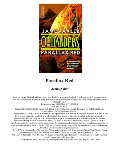 Outlanders 05 Parallax Red