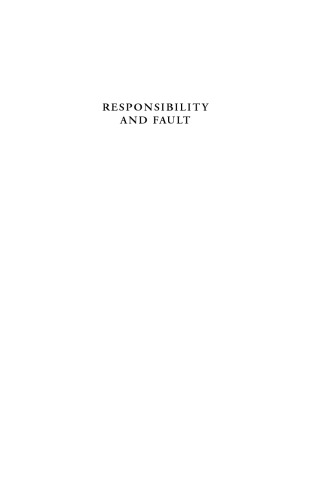Responsibility and Fault