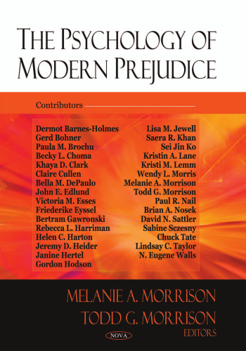 The Psychology of Modern Prejudice