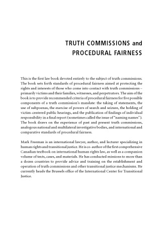 Truth Commissions and Procedural Fairness