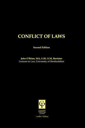 Conflict of Laws (1999)