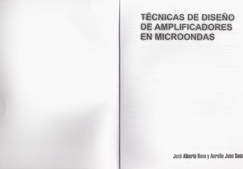 Técnicas de Diseño de Amplificadores de Microondas